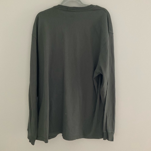 Carhartt, army green long-sleeved shirt - Picture 6 of 7